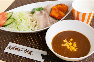 道の駅びえい「丘のくら」 美瑛カレーうどん／つけ麺タイプ